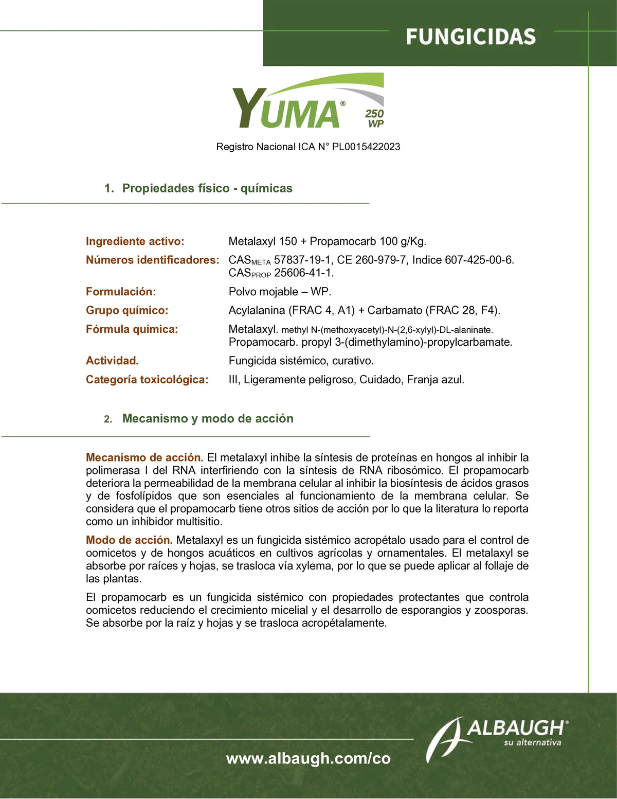 YUMA® 250 WP